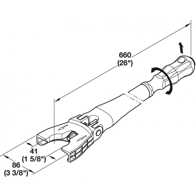 AXILO NARZDZIE GÓWNE              637.76.360