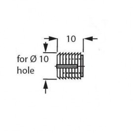 ZŁĄCZE FITTING BONE  MUFA   11.06.015    GRYC