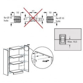 ZŁĄCZE FITTING BONE  MUFA   11.06.015    GRYC