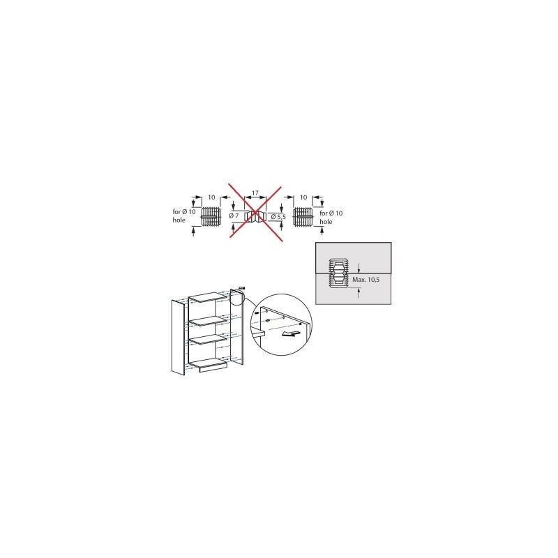 ZŁĄCZE FITTING BONE  MUFA   11.06.015    GRYC