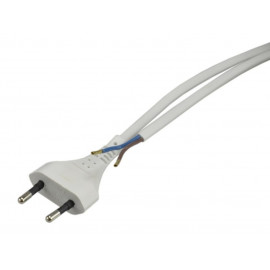 PRZEWÓD PRZYŁ Z WTYCZKĄ BIAŁY  5m