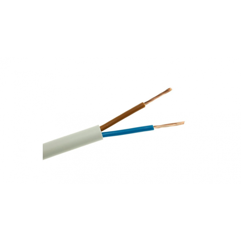 PRZEWÓD 300V X 0.5  MM2           BIAŁY
