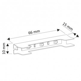 KLIPS LED 3PKT      BIAŁY Z.  LUZ    H