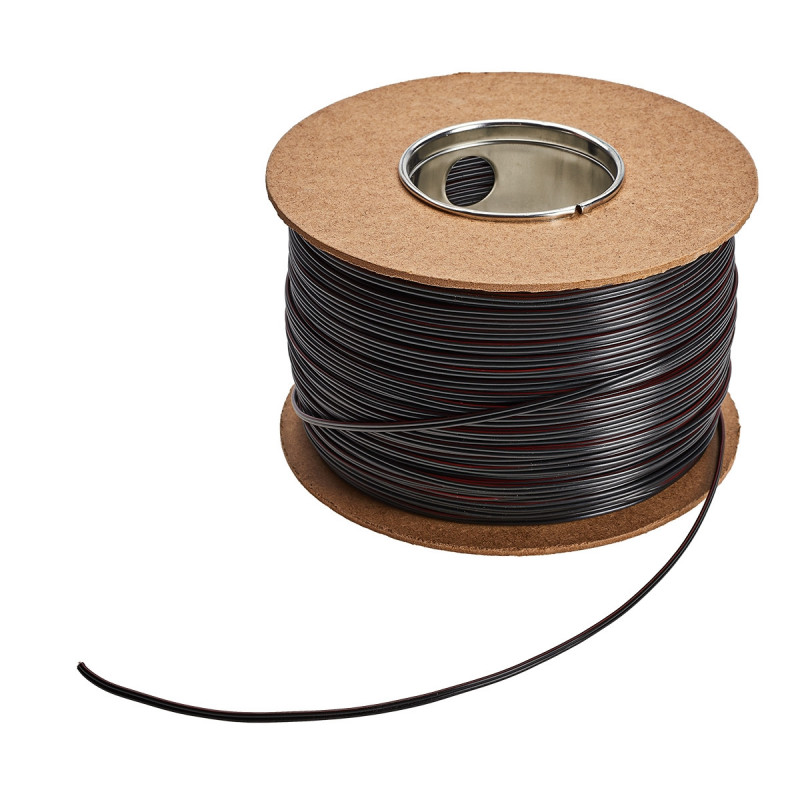 PRZEWÓD DO LED 2x0,35 mm2 CZARNY  (op.100)