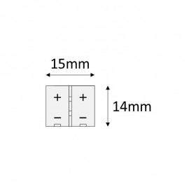 ZŁĄCZKA DO TAŚM LED RGB 10mm PAS+PRZEW 15cm ZŁĄCZKA DO TAŚM LED RGB 10mm PAS+PRZEW 15cm