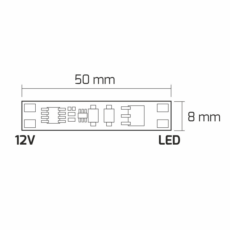 WYŁĄCZNIK PŁYTKA PCB NIEBIESKI + PRZEWÓD       HL