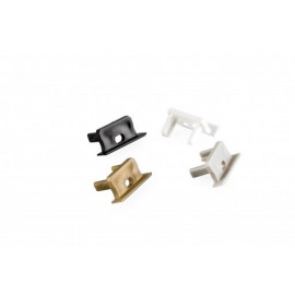 LED LUMINES ZAŚLEPKA B SZARA z otworem O.     L-L