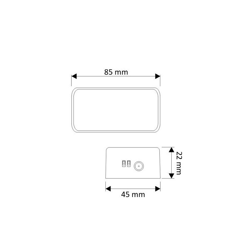 LED STEROWNIK MONO RF-01   DL