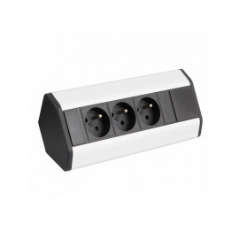 GNIAZDO CORNER BOX 3 ALUM+PRZEWÓD     HL