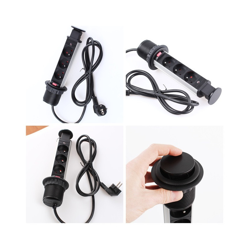 GNIAZDO CINEMABOX 3 CZARNE   fi-60