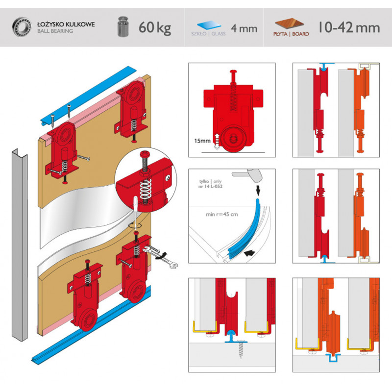 FASTOR     60kg 2-SKRZYDŁA                     4447 L