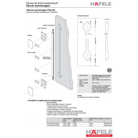 PLANOFIT 2200mm CZARNY        407.90.221