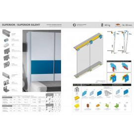 Komplet SUPERIOR SILENT nr. 3361 - 2 skrzydła