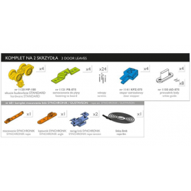 SYNCHRONIK 2 SKRZYDŁA 100 kg      1068 L