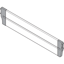 BLUM ORGA-LINE listwa poprzeczna do tandembox plus Z40H277S   40cm szara*