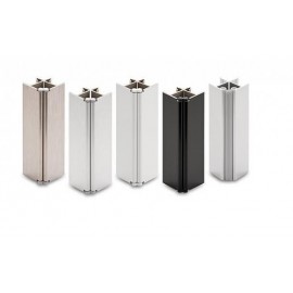 NAROŻNIK COKOŁU V MULTICORNER 100  CZARNY MAT