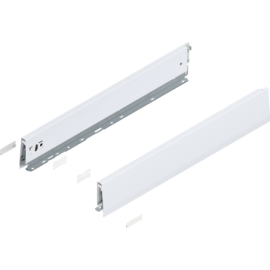 Bok szuflady merivobox wys. M, dł. 550mm, biały mat 470M5502S lewy/prawy