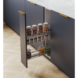 Cargo mini boczne 25 linia VARIANT MULTI efekt chrom