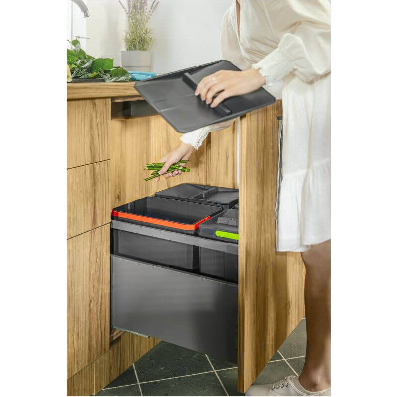 POJEMNIK GTV AXI-SPACE 600  2x15L+2x7L