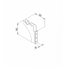 POJEMNIK NA ŚMIECI R   MOCOWANIE FRONTU DO POJEMNIKÓW JC 601/602/603/604