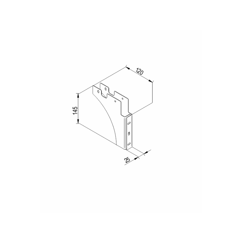 POJEMNIK NA ŚMIECI R   MOCOWANIE FRONTU DO POJEMNIKÓW JC 601/602/603/604