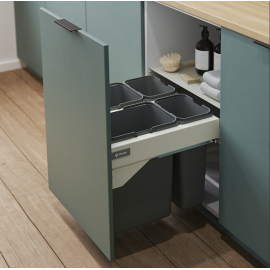 POJEMNIK NA ŚMIECI R  SEGREGO 600 H320 NL480 grafit