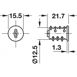 WKADKA SYMO HAFELE SH-42     210.40.642 WKADKA SYMO HAFELE SH-42     210.40.642