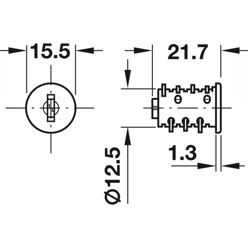 WKADKA SYMO HAFELE SH-42     210.40.642 WKADKA SYMO HAFELE SH-42     210.40.642