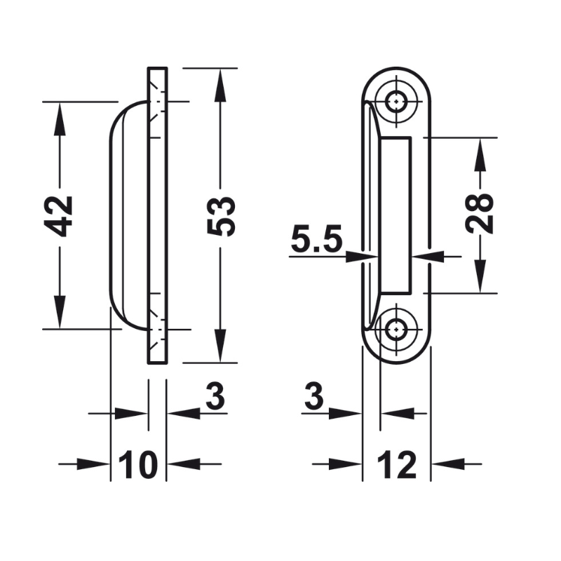 ZAMEK H PRZYCISKOWY ZACZEP    239.41.530