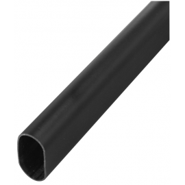 DRĄŻEK DO SZAFY OWAL CZARNY    3mb  gr. 0,8mm