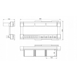 GTV WIESZAK WIEL W-WYSF00310 CD/PW BIAŁY