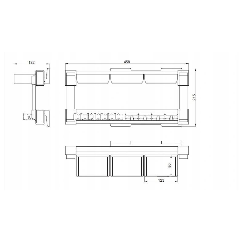 GTV WIESZAK WIEL W-WYSF00310 CD/PW BIAŁY