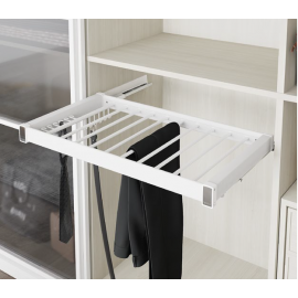 PÓŁKA S NA SPODNIE 90 biała  S-6710 P/W