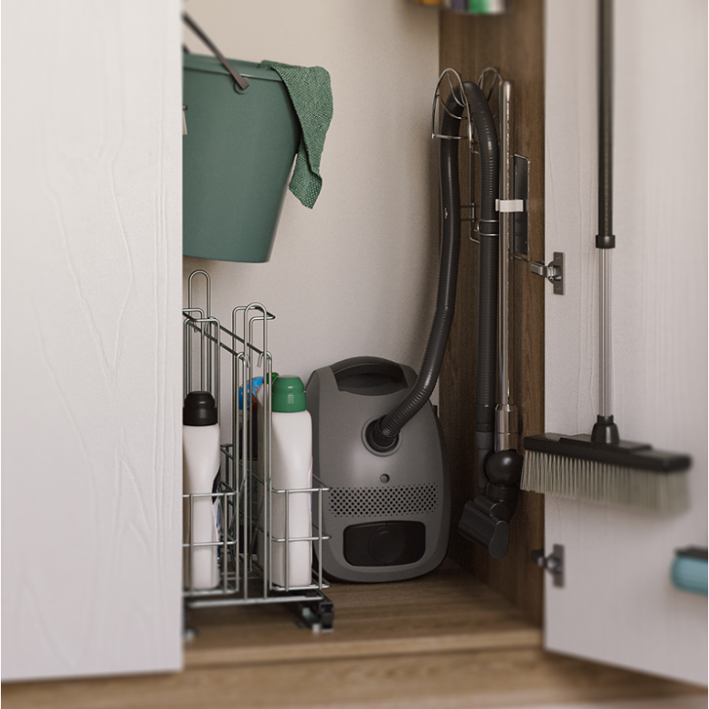 WIESZAK NA RURĘ DO ODKURZACZA MAŁY EFEKT CHROM