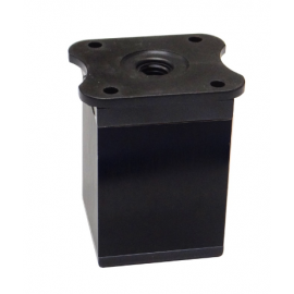 NOGA K CZARNA MAT KWADRAT        40X40   6cm