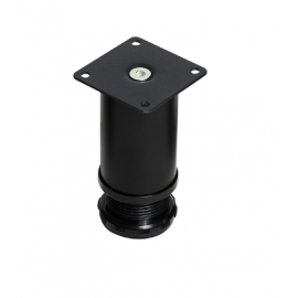 NÓŻKA REGULOWANA H-10 cm czarna        fi-50