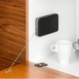 PODNOŚNIK BARKOWY MINIWINCH ZAŚLEPKA CZARNY