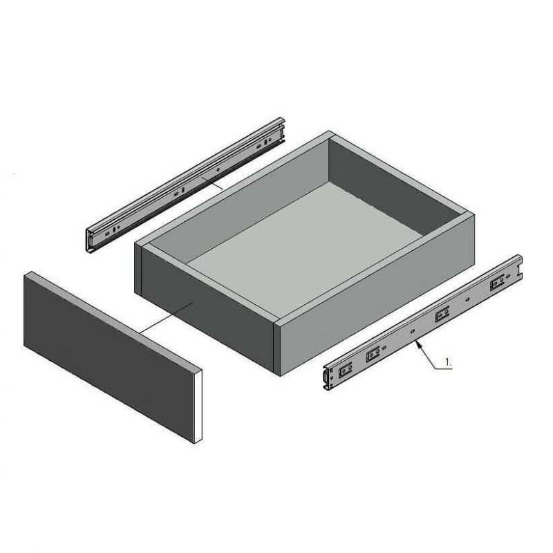 PROWADNICA GTV  KULKOWA L- 600 PRO 50kg