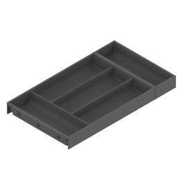 BLUM ZC7S550BS3 AMBIA-LINE wkład na sztućce do długości 550 mm, szerokość 300 mm, antracyt mat