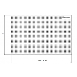 MATA DO SZUFLAD H-60 biały