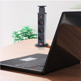 GNIAZDO CINEMABOX 3 ALUM.     fi-60   USB