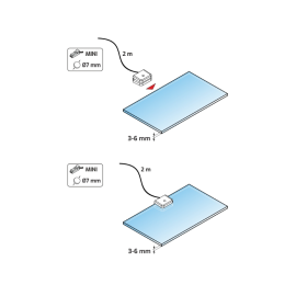 KLIPS LED DOJO 3D BIAŁY CIEPŁY 1.6W   DL