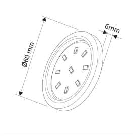 LED OPRAWA ORBIT XL               3W NEUTRALNY HL
