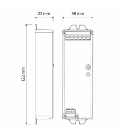 LED STEROWNIK MULTI RF    5w1    sterownik