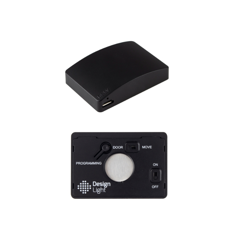 WYŁĄCZNIK SENSOROWY  TEO  RF MOVE/DOOR  ZESTAW (sterownik+sensor) czarny **