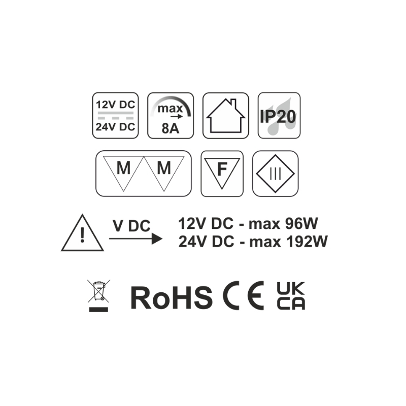 WYŁĄCZNIK SENSOROWY  TEO  RF MOVE/DOOR  ZESTAW (sterownik+sensor) czarny **