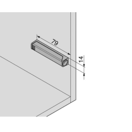 TIP-ON-ADAPTER PR DŁUGI czarny CS-M  956A1201