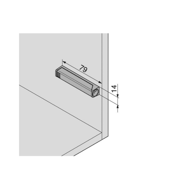 TIP-ON-ADAPTER PR DŁUGI czarny CS-M  956A1201