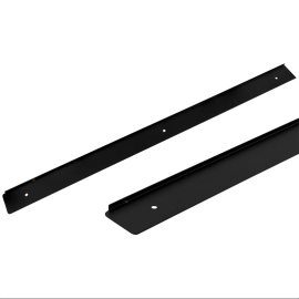 LISTWA BLATU K  38 I boczna   LEWA     CZARNY MAT