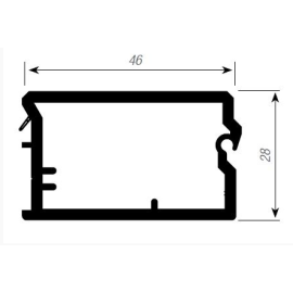 ZAL LISTWA ZAMKOWA BIAŁA            7028281